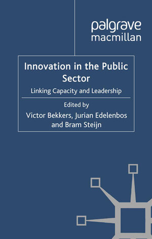 Buchcover Innovation in the Public Sector  | EAN 9781349329649 | ISBN 1-349-32964-9 | ISBN 978-1-349-32964-9