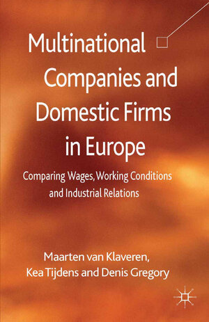 Buchcover Multinational Companies and Domestic Firms in Europe | K. Tijdens | EAN 9781349477524 | ISBN 1-349-47752-4 | ISBN 978-1-349-47752-4
