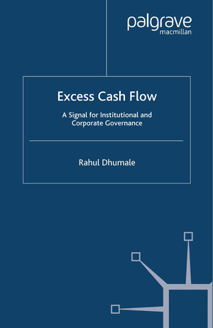 Buchcover Excess Cash Flow | R. Dhumale | EAN 9781349507290 | ISBN 1-349-50729-6 | ISBN 978-1-349-50729-0