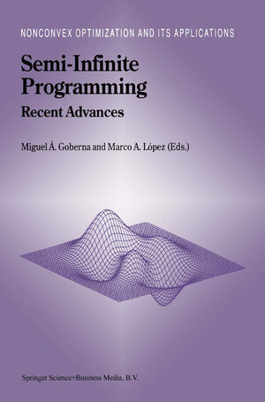 Buchcover Semi-Infinite Programming | EAN 9781402000324 | ISBN 1-4020-0032-4 | ISBN 978-1-4020-0032-4