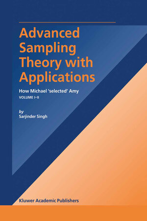 Buchcover Advanced Sampling Theory with Applications | S. Singh | EAN 9781402016899 | ISBN 1-4020-1689-1 | ISBN 978-1-4020-1689-9
