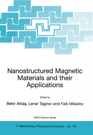 Buchcover Nanostructured Magnetic Materials and their Applications | EAN 9781402022005 | ISBN 1-4020-2200-X | ISBN 978-1-4020-2200-5