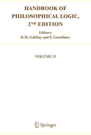 Buchcover Handbook of Philosophical Logic | EAN 9781402035203 | ISBN 1-4020-3520-9 | ISBN 978-1-4020-3520-3