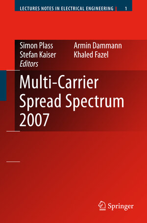 Buchcover Multi-Carrier Spread Spectrum 2007 | EAN 9781402061295 | ISBN 1-4020-6129-3 | ISBN 978-1-4020-6129-5