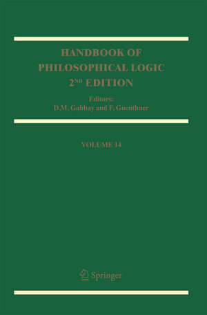 Buchcover Handbook of Philosophical Logic  | EAN 9781402063237 | ISBN 1-4020-6323-7 | ISBN 978-1-4020-6323-7