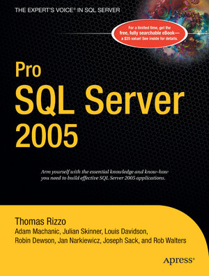 Buchcover Pro SQL Server 2005 | Robin Dewson | EAN 9781430200949 | ISBN 1-4302-0094-4 | ISBN 978-1-4302-0094-9