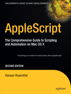 Buchcover AppleScript | Hanaan Rosenthal | EAN 9781430202370 | ISBN 1-4302-0237-8 | ISBN 978-1-4302-0237-0