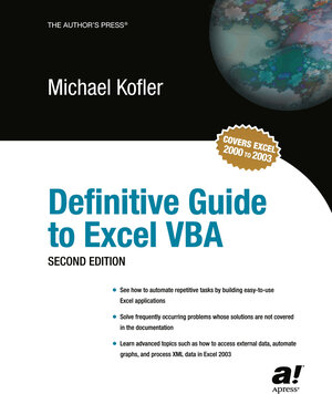 Buchcover Definitive Guide to Excel VBA | Michael Kofler | EAN 9781430206668 | ISBN 1-4302-0666-7 | ISBN 978-1-4302-0666-8