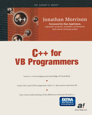 Buchcover C++ for VB Programmers | Jonathan Morrison | EAN 9781430208587 | ISBN 1-4302-0858-9 | ISBN 978-1-4302-0858-7