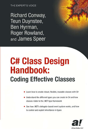 Buchcover C# Class Design Handbook | Richard Conway | EAN 9781430211242 | ISBN 1-4302-1124-5 | ISBN 978-1-4302-1124-2