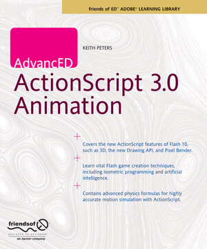 Buchcover AdvancED ActionScript 3.0 Animation | Keith Peters | EAN 9781430216087 | ISBN 1-4302-1608-5 | ISBN 978-1-4302-1608-7