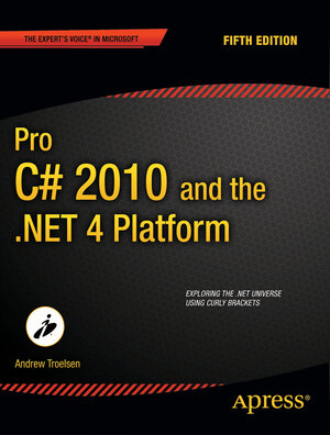 Buchcover Pro C# 2010 and the .NET 4 Platform | Andrew Troelsen | EAN 9781430225508 | ISBN 1-4302-2550-5 | ISBN 978-1-4302-2550-8