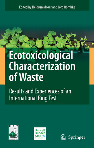 Buchcover Ecotoxicological Characterization of Waste  | EAN 9781441927873 | ISBN 1-4419-2787-5 | ISBN 978-1-4419-2787-3