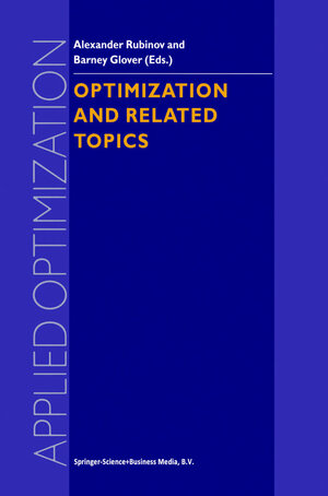 Buchcover Optimization and Related Topics | EAN 9781441948441 | ISBN 1-4419-4844-9 | ISBN 978-1-4419-4844-1