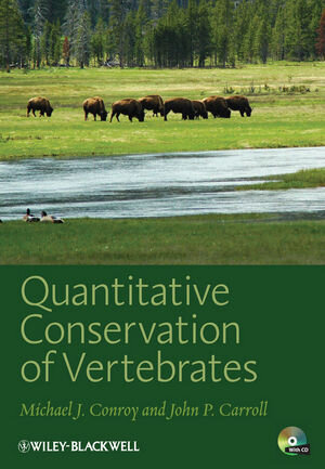 Buchcover Quantitative Conservation of Vertebrates | Michael J. Conroy | EAN 9781444303162 | ISBN 1-4443-0316-3 | ISBN 978-1-4443-0316-2