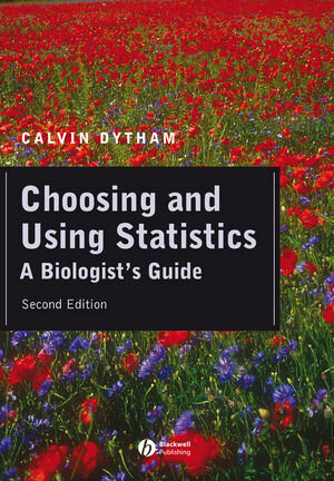 Buchcover Choosing and Using Statistics | Calvin Dytham | EAN 9781444311273 | ISBN 1-4443-1127-1 | ISBN 978-1-4443-1127-3