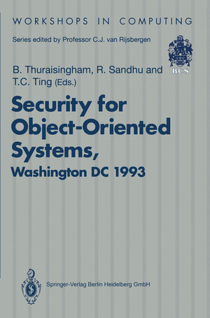 Buchcover Security for Object-Oriented Systems | EAN 9781447138587 | ISBN 1-4471-3858-9 | ISBN 978-1-4471-3858-7