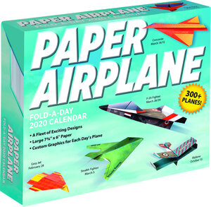 Buchcover Paper Airplane Fold-a-Day – Papierflieger-Faltvorlage für jeden Tag 2020  | EAN 9781449498283 | ISBN 1-4494-9828-0 | ISBN 978-1-4494-9828-3