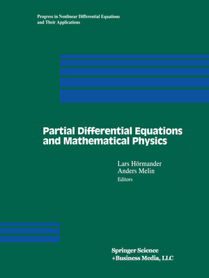 Buchcover Partial Differential Equations and Mathematical Physics  | EAN 9781461207757 | ISBN 1-4612-0775-4 | ISBN 978-1-4612-0775-7