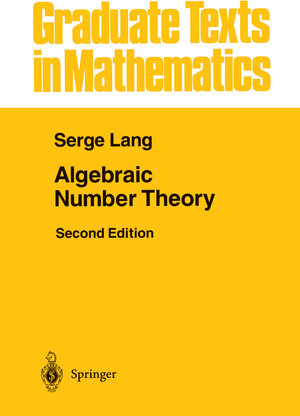 Buchcover Algebraic Number Theory | Serge Lang | EAN 9781461208532 | ISBN 1-4612-0853-X | ISBN 978-1-4612-0853-2