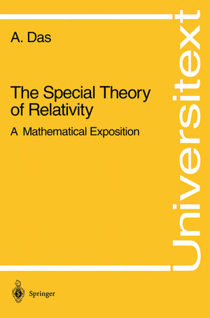 Buchcover The Special Theory of Relativity | Anadijiban Das | EAN 9781461208938 | ISBN 1-4612-0893-9 | ISBN 978-1-4612-0893-8