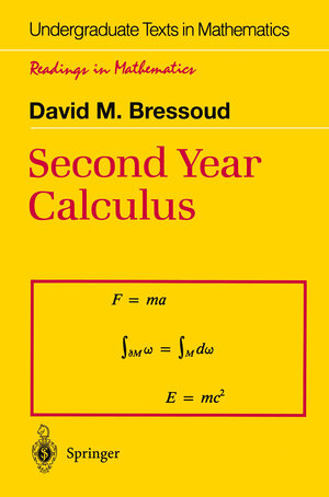 Buchcover Second Year Calculus | David M. Bressoud | EAN 9781461209591 | ISBN 1-4612-0959-5 | ISBN 978-1-4612-0959-1