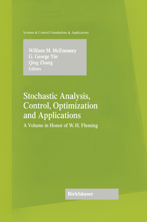 Buchcover Stochastic Analysis, Control, Optimization and Applications | EAN 9781461217848 | ISBN 1-4612-1784-9 | ISBN 978-1-4612-1784-8