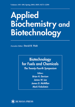 Buchcover Biotechnology for Fuels and Chemicals  | EAN 9781461265924 | ISBN 1-4612-6592-4 | ISBN 978-1-4612-6592-4