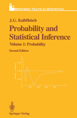 Buchcover Probability and Statistical Inference | J.G. Kalbfleisch | EAN 9781461270096 | ISBN 1-4612-7009-X | ISBN 978-1-4612-7009-6