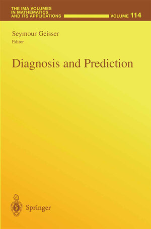 Buchcover Diagnosis and Prediction  | EAN 9781461271840 | ISBN 1-4612-7184-3 | ISBN 978-1-4612-7184-0