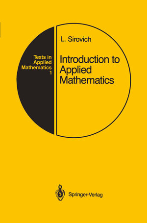 Buchcover Introduction to Applied Mathematics | Lawrence Sirovich | EAN 9781461289326 | ISBN 1-4612-8932-7 | ISBN 978-1-4612-8932-6