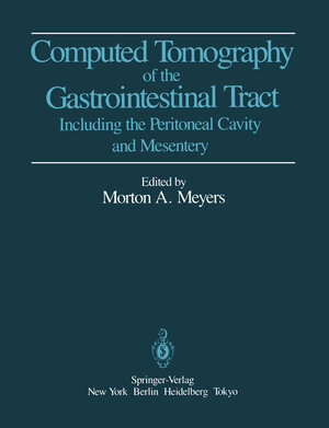 Buchcover Computed Tomography of the Gastrointestinal Tract  | EAN 9781461293453 | ISBN 1-4612-9345-6 | ISBN 978-1-4612-9345-3