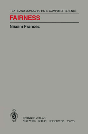 Buchcover Fairness | Nissim Francez | EAN 9781461293477 | ISBN 1-4612-9347-2 | ISBN 978-1-4612-9347-7