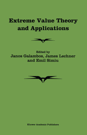 Buchcover Extreme Value Theory and Applications | EAN 9781461336389 | ISBN 1-4613-3638-4 | ISBN 978-1-4613-3638-9