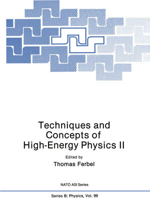 Buchcover Techniques and Concepts of High-Energy Physics II | Thomas Ferbel | EAN 9781461337478 | ISBN 1-4613-3747-X | ISBN 978-1-4613-3747-8