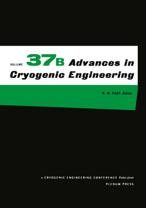 Buchcover Advances in Cryogenic Engineering  | EAN 9781461364863 | ISBN 1-4613-6486-8 | ISBN 978-1-4613-6486-3