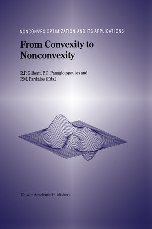 Buchcover From Convexity to Nonconvexity  | EAN 9781461379799 | ISBN 1-4613-7979-2 | ISBN 978-1-4613-7979-9