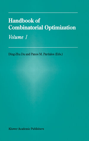 Buchcover Handbook of Combinatorial Optimization | Ding-Zhu Du | EAN 9781461379874 | ISBN 1-4613-7987-3 | ISBN 978-1-4613-7987-4