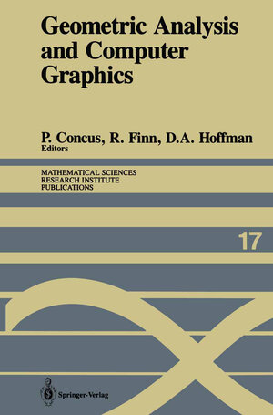 Buchcover Geometric Analysis and Computer Graphics  | EAN 9781461397113 | ISBN 1-4613-9711-1 | ISBN 978-1-4613-9711-3