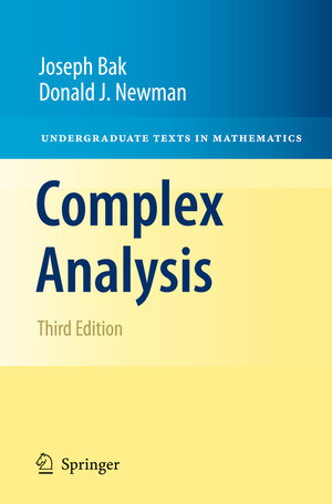 Buchcover Complex Analysis | Joseph Bak | EAN 9781461426363 | ISBN 1-4614-2636-7 | ISBN 978-1-4614-2636-3