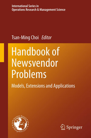 Buchcover Handbook of Newsvendor Problems | EAN 9781461436003 | ISBN 1-4614-3600-1 | ISBN 978-1-4614-3600-3