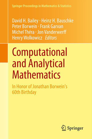 Buchcover Computational and Analytical Mathematics  | EAN 9781461476207 | ISBN 1-4614-7620-8 | ISBN 978-1-4614-7620-7