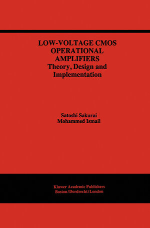 Buchcover Low-Voltage CMOS Operational Amplifiers | Satoshi Sakurai | EAN 9781461522676 | ISBN 1-4615-2267-6 | ISBN 978-1-4615-2267-6