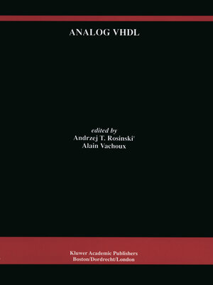 Buchcover Analog VHDL | EAN 9781461557531 | ISBN 1-4615-5753-4 | ISBN 978-1-4615-5753-1