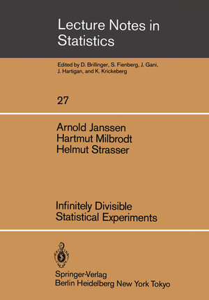 Buchcover Infinitely Divisible Statistical Experiments | Arnold Janssen | EAN 9781461572619 | ISBN 1-4615-7261-4 | ISBN 978-1-4615-7261-9