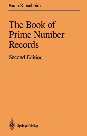 Buchcover The Book of Prime Number Records | Paulo Ribenboim | EAN 9781468405071 | ISBN 1-4684-0507-1 | ISBN 978-1-4684-0507-1