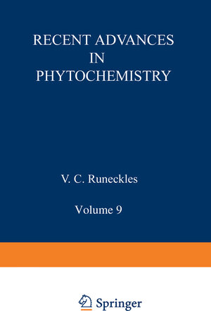 Buchcover Recent Advances in Phytochemistry  | EAN 9781468408256 | ISBN 1-4684-0825-9 | ISBN 978-1-4684-0825-6