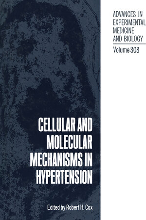 Buchcover Cellular and Molecular Mechanisms in Hypertension | EAN 9781468460179 | ISBN 1-4684-6017-X | ISBN 978-1-4684-6017-9