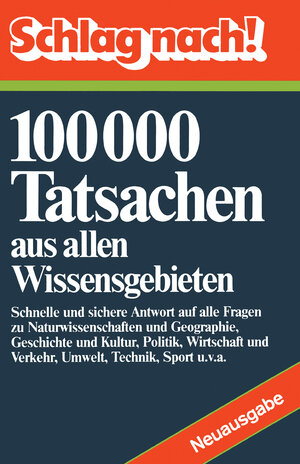 Buchcover Schlag nach!  | EAN 9781468473766 | ISBN 1-4684-7376-X | ISBN 978-1-4684-7376-6