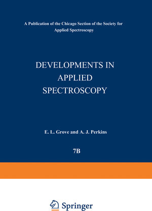 Buchcover Developments in Applied Spectroscopy | E. L. Grove | EAN 9781468485912 | ISBN 1-4684-8591-1 | ISBN 978-1-4684-8591-2